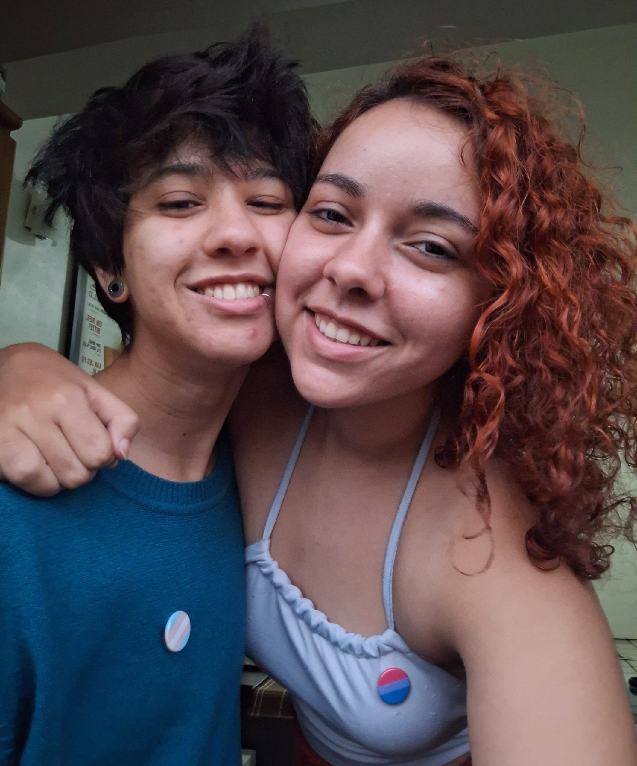 Luiza e Charles estão juntos a mais de um ano. Crédito:  Letícia Monteiro