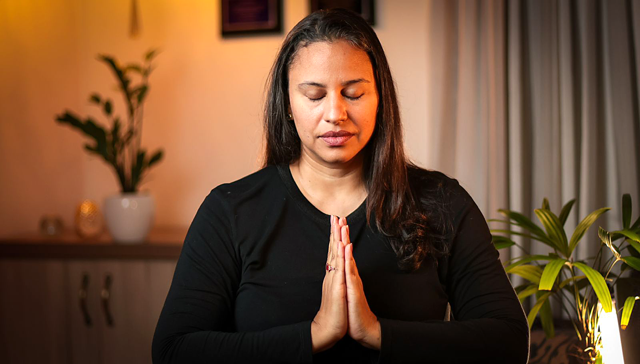 Ariana Borges, terapeuta holística. Reprodução/Acervo pessoal